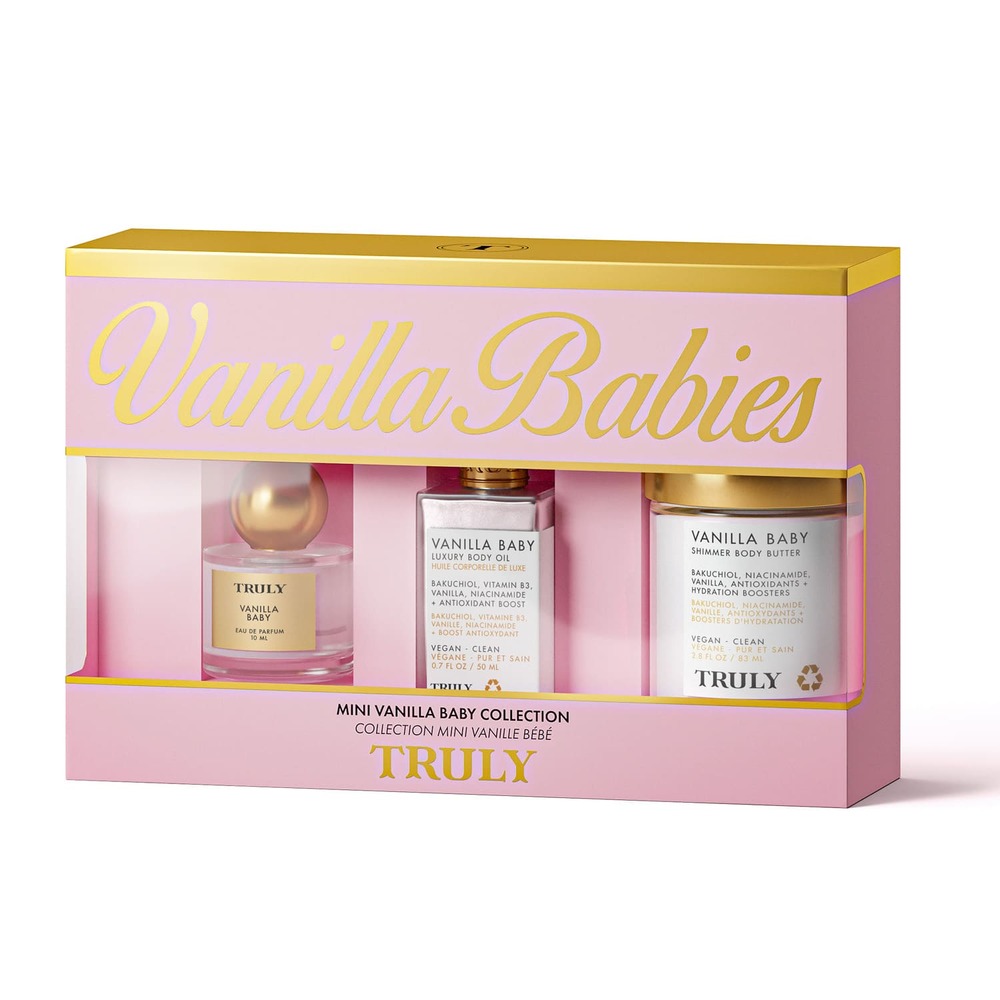 MINI VANILLA BABY COLLECTION TRIO SET (SET PARA CUIDADO FACIAL)